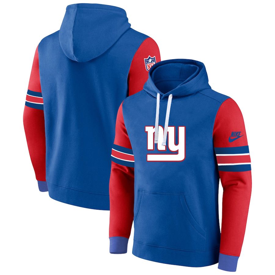 Men 2023 NFL New York Giants blue Sweatshirt style 1031